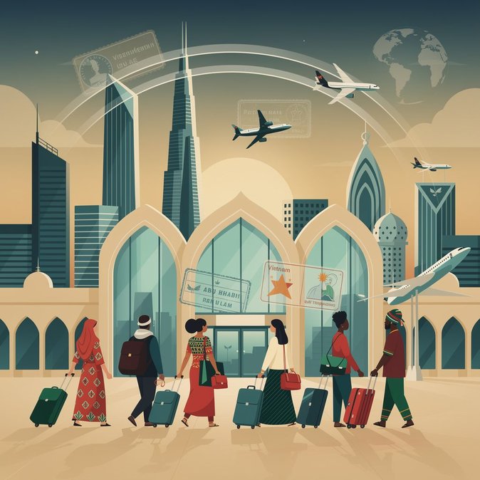 Emiratos Árabes Unidos amplía el programa de visa a la llegada para seis nuevas nacionalidades
