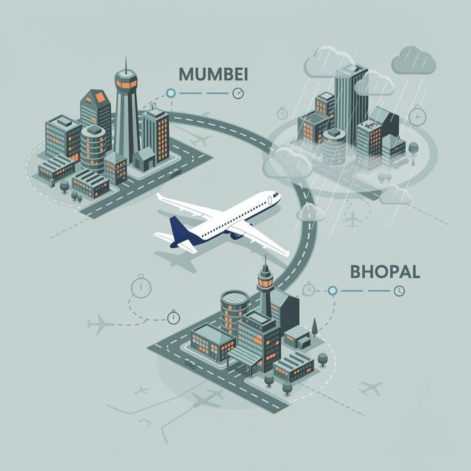 Un vol IndiGo dévié vers Bhopal après trois tentatives d'atterrissage infructueuses à Indore