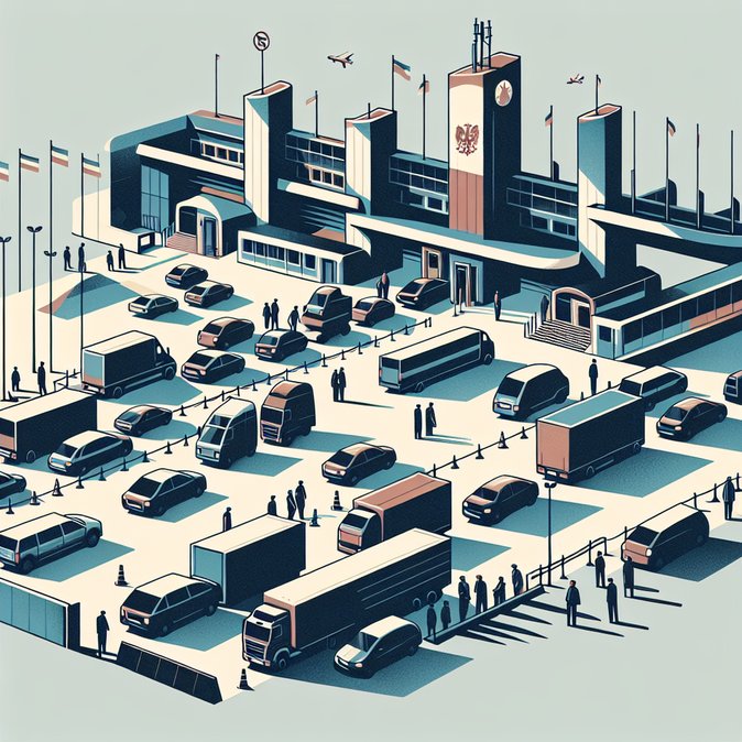 Polish border-guard IT failure slows passenger and freight flows on Ukrainian frontier