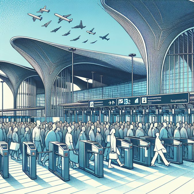 Long Queues at Málaga Airport Highlight Growing Pains of EU Passport Tech