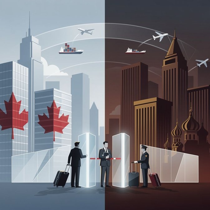 Rusia prohíbe la entrada a 103 canadienses más tras las nuevas sanciones de Ottawa: posibles obstáculos de viaje para ejecutivos expatriados