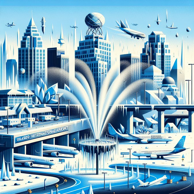 Extreme Cold Triggers Orlando Airport Ground Stop, Delaying 200+ Flights
