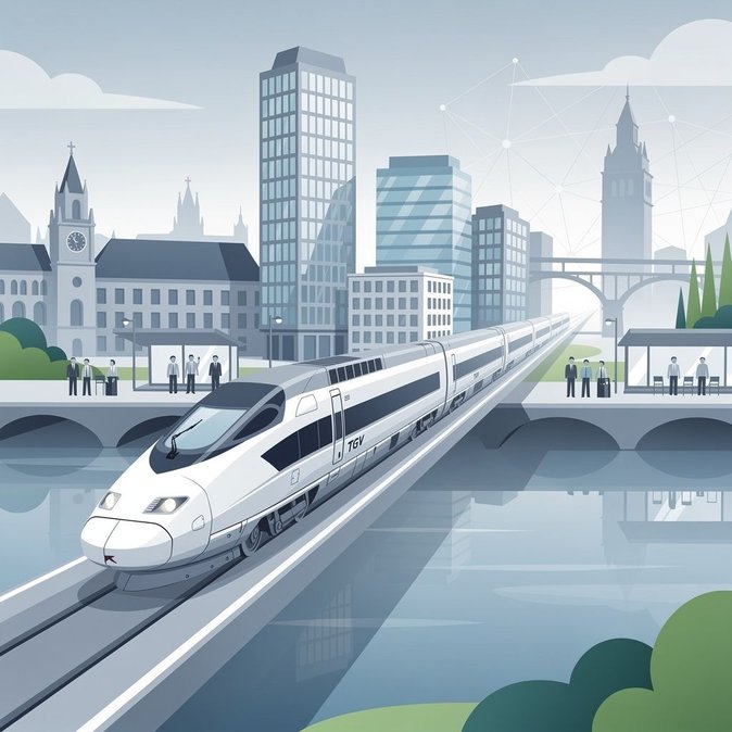 Service TGV direct Bruxelles–Bâle confirmé pour l'été 2027, renforçant les liens commerciaux transfrontaliers