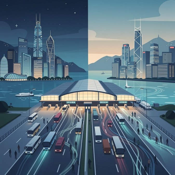 La cérémonie d'ouverture prévue dimanche alors que Hong Kong et Shenzhen se préparent au lancement 24 heures sur 24 du nouveau port de Huanggang