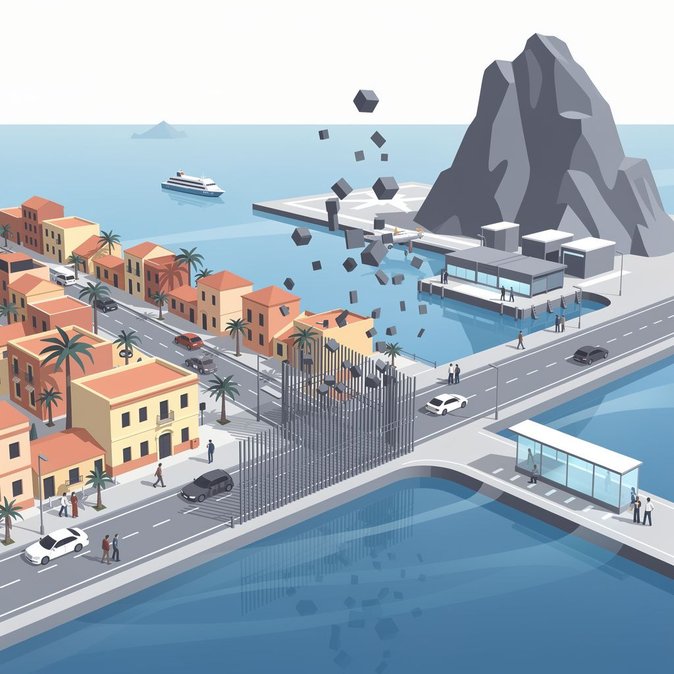 Spain and Gibraltar finalise removal of frontier fence ahead of 15 July Schengen-style border
