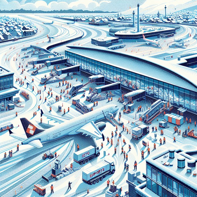 Deep-Freeze Forces Zürich Airport to Triple De-Icing Operations, Threatening Punctuality Window