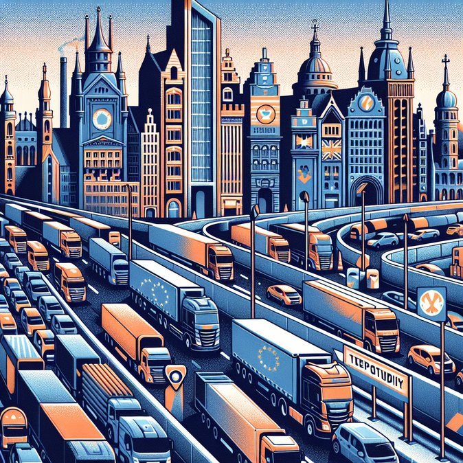 Balkan Truck Blockades Disrupt EU Corridors—Austrian Supply Chains on Alert