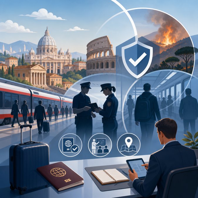 Austrian MFA issues 17 May update on Italy: passports, pick-pockets and wildfire disruptions top summer travel checklist