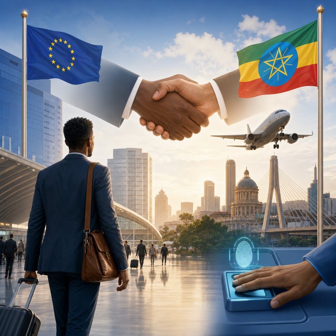 EU Lifts Visa Restrictions on Ethiopia, Easing Schengen Processing for Belgian Consulates