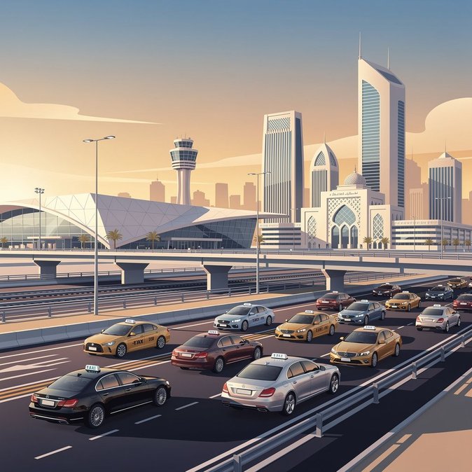 Abu Dhabi ajoute 800 nouveaux taxis, dont 500 haut de gamme, pour désengorger le transport terrestre à l’aéroport