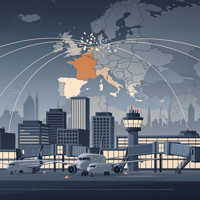 French air-traffic controllers call four-day strike for October, putting 1,800 flights at risk