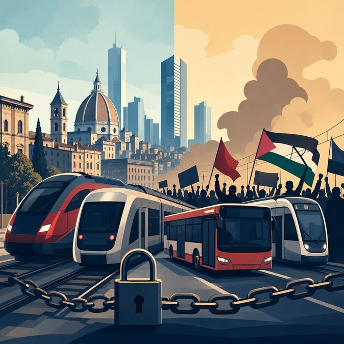 Nation-wide 24-hour strike cripples Italy’s rail and urban transport network