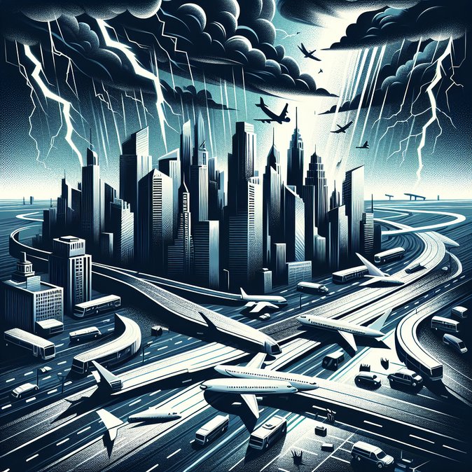 Severe Summer Storms Cancel Flights and Snarl Roads Across Ten Brazilian States