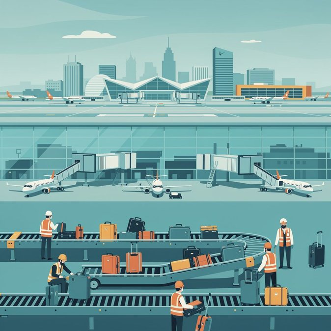 Streik im Rollgepäck-System am Flughafen Madrid-Barajas bis zum 30. September verlängert