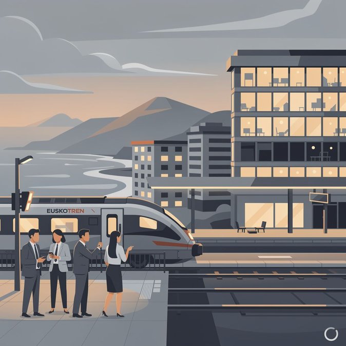 Euskotren lance des grèves aux heures de pointe, perturbant le trafic des trains de banlieue dans tout le Pays basque