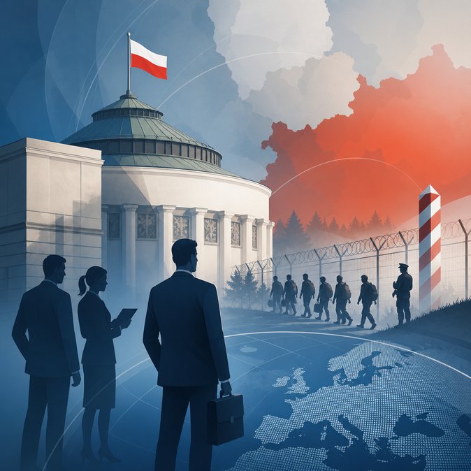 Polish Sejm fast-tracks bill allowing 60-day suspension of asylum applications at selected borders