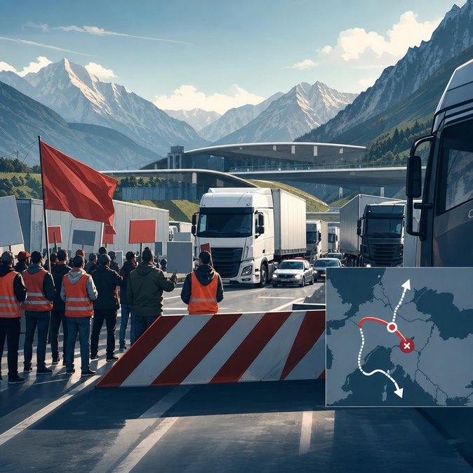 Brenner Corridor: Italy Warns of Heavy Traffic Restrictions on 30 May