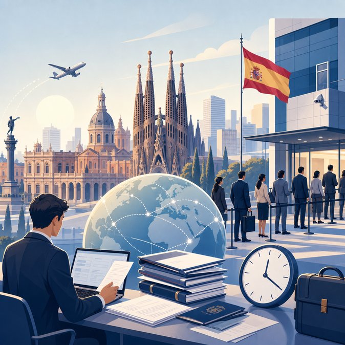 Spain’s ICT Work-Permit Bottlenecks: New Risk Map Highlights Consulate and TIE Delays