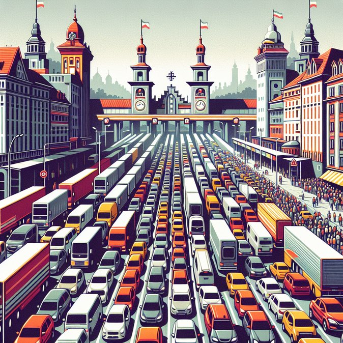 Krakovets and Shehyni checkpoints see 500-car queues as festive rush strains Polish-Ukrainian border