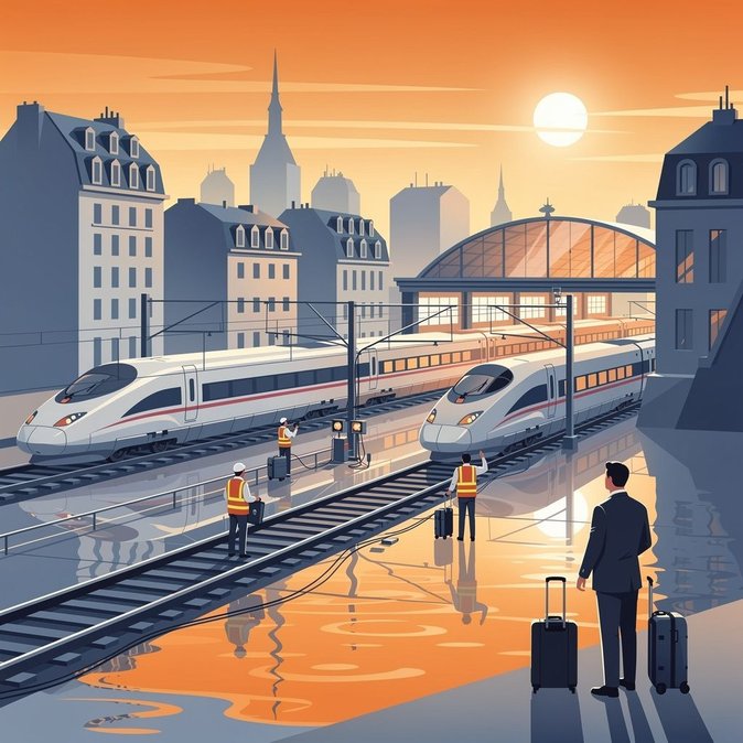 SNCF refuerza medidas ante ola de calor pero advierte sobre retrasos en trenes durante la salida masiva de vacaciones