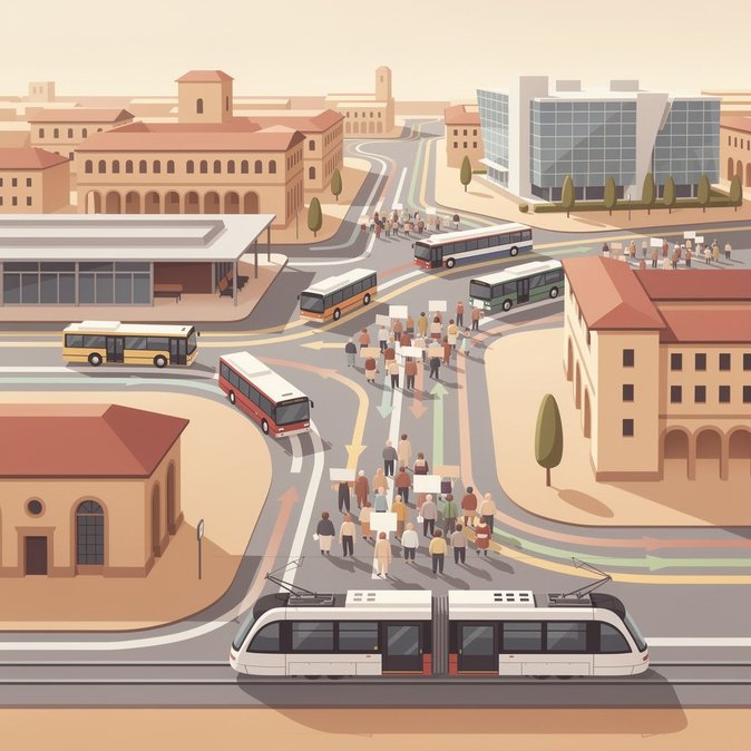 Réseau de bus urbain de Florence dévié le 26 septembre en raison d'une manifestation en centre-ville
