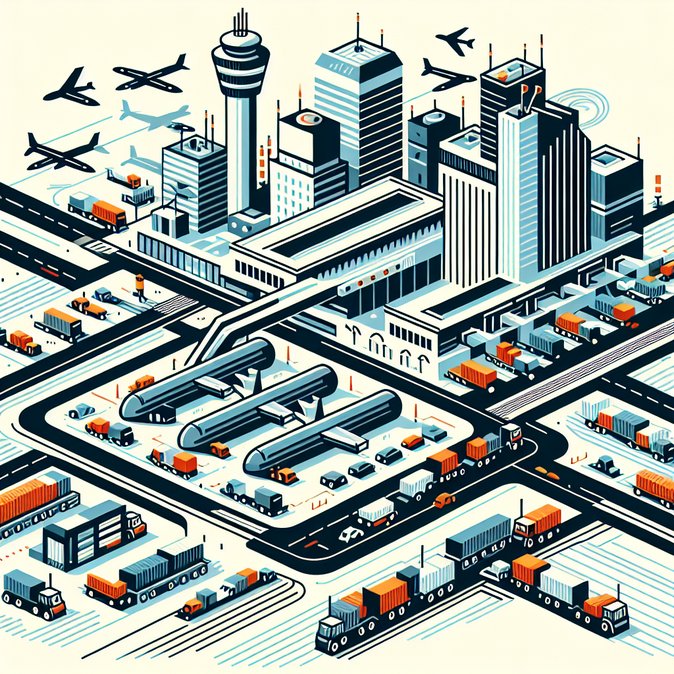 Farmers’ tractor convoy blocks Ostend Airport access roads in latest anti-Mercosur action