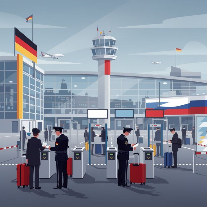 Berlín impone controles de entrada más estrictos y limita visados para ciudadanos rusos tras complot con drones en Leipzig