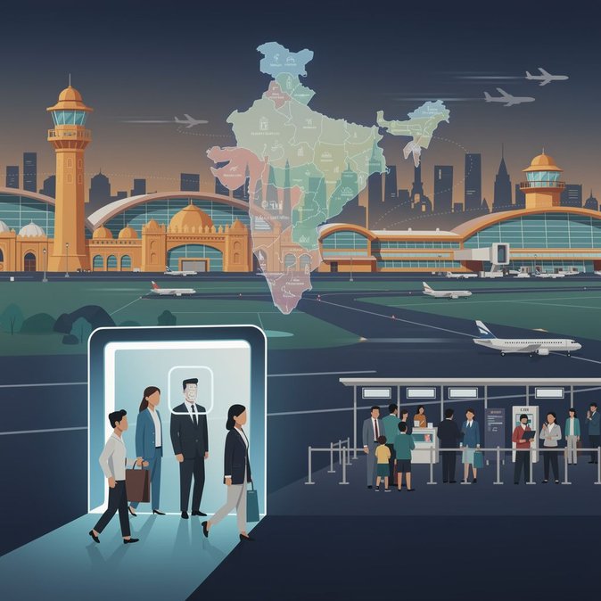 DigiYatra facial-recognition app expands to 17 Indian airports, promises five-minute entry for domestic flyers