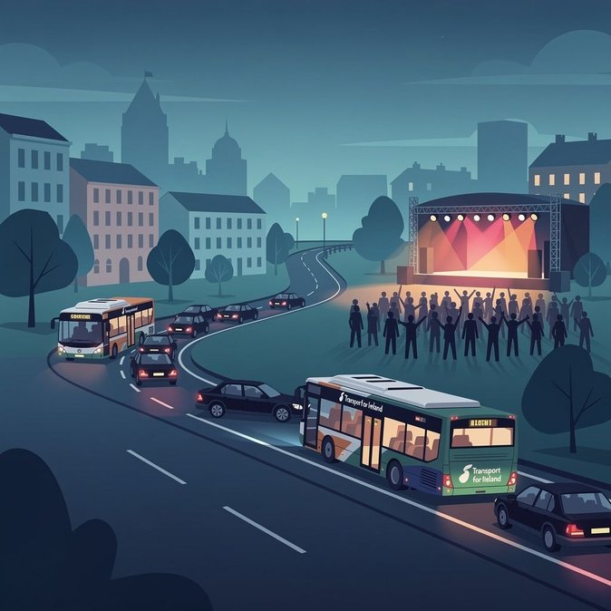 Public-transport diversions announced for Paul Weller concert tonight—TFI urges travellers to use Journey Planner