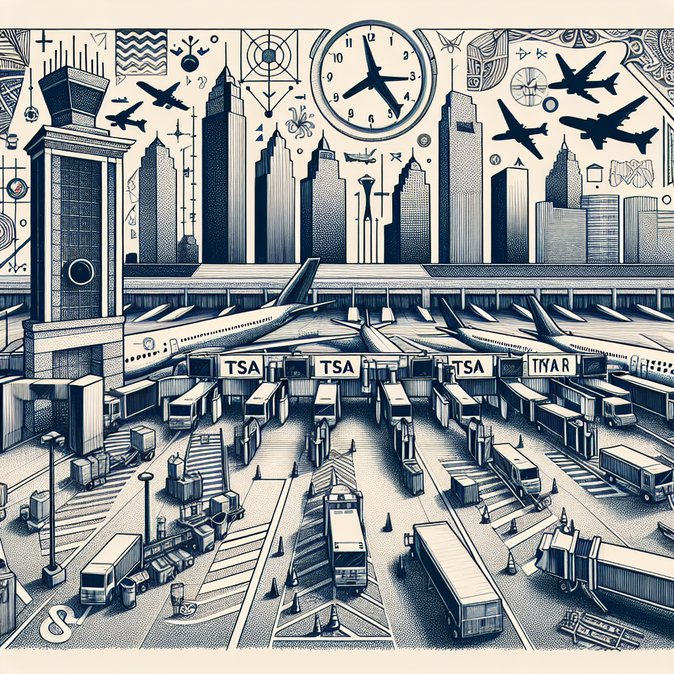 Five-hour TSA lines and 6,000 flight delays underscore shutdown’s toll on U.S. air travel