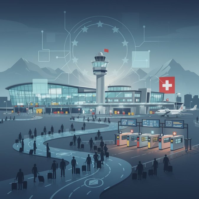 Le lancement de l’ETIAS repoussé à 2027 après le chaos du Système d’Entrée/Sortie – ce que cela signifie pour les voyages en Suisse