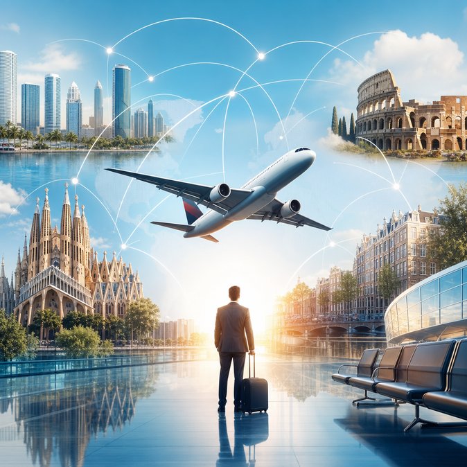 LATAM amplia frequências para EUA e Europa e adiciona Amsterdã à malha internacional a partir de abril de 2026