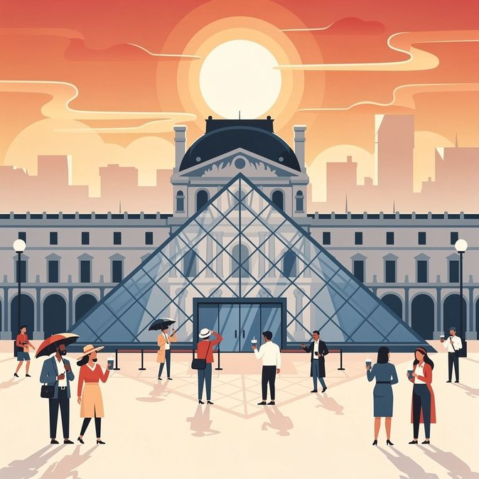 Louvre Announces Early Closure Through 13 July as Heatwave Intensifies