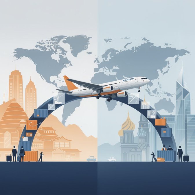 天津航空恢复重庆至莫斯科航线，重新连接中国西南与俄罗斯