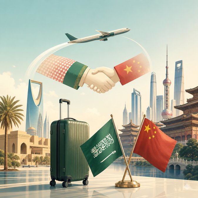 China extends visa-free entry for Saudi citizens until December 31 2026