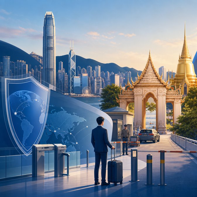 Thailand cuts visa-free stay back to 30 days—but Hong Kong’s 30-day bilateral waiver remains