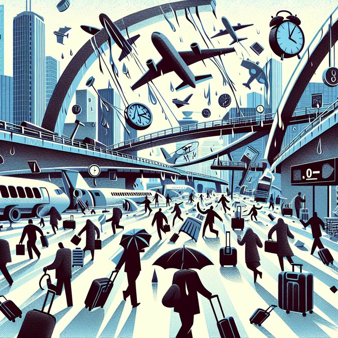 Summer storm and staffing crunch snarl year-end travel: 90 delays and 11 cancellations at São Paulo/Guarulhos