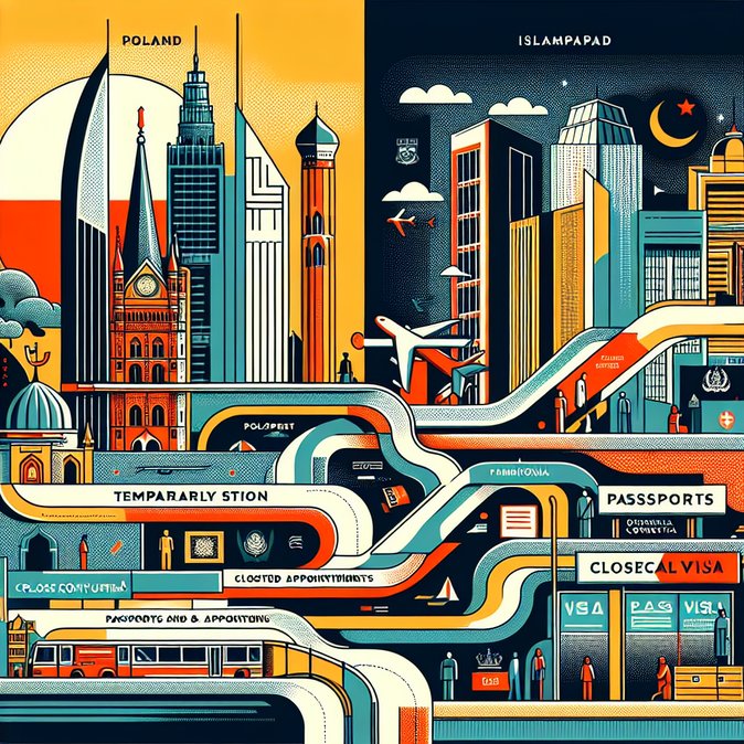 Polish Consulate in Islamabad closed on 6 March; visa appointments rescheduled