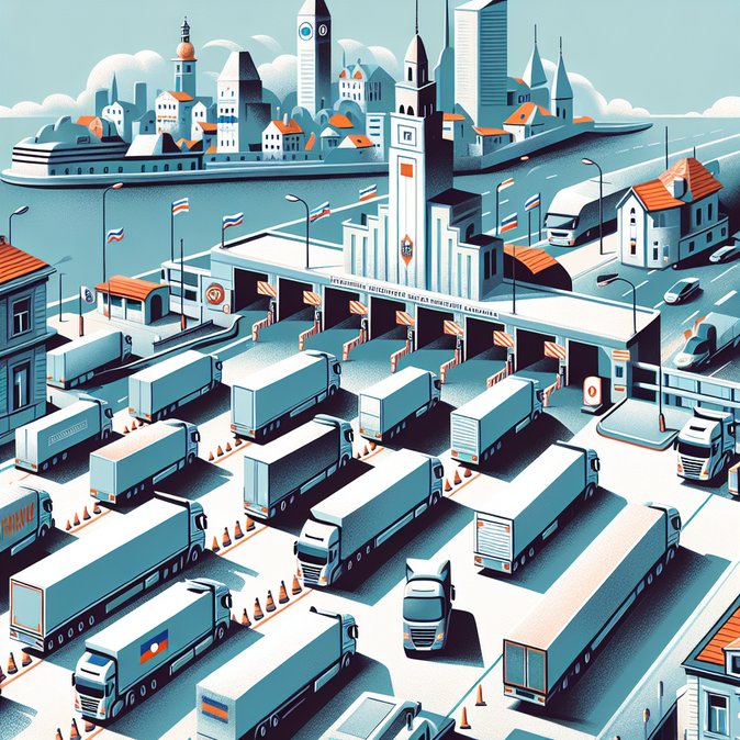 Balkan Truckers Block Borders Over EU 90/180 Rule, Threatening Italian Supply Chains