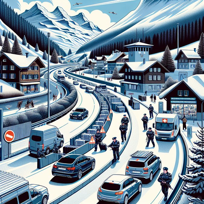 New 2026 Swiss motorway vignette becomes compulsory today – digital option urged for foreign drivers