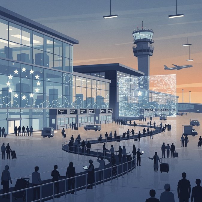 Airports urge Brussels to fix biometric Entry/Exit System as queues threaten six-hour waits for UK travellers