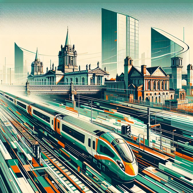 Suspected People-Smuggler Charged After Afghan Family Travels Dublin-to-Belfast Train Route