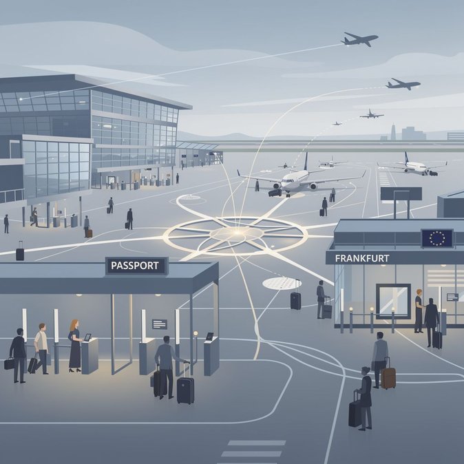 Frankfurt Airport warns of longer queues as EU Entry/Exit System faces first big summer – Czech travelers urged to add 1 h to connection time