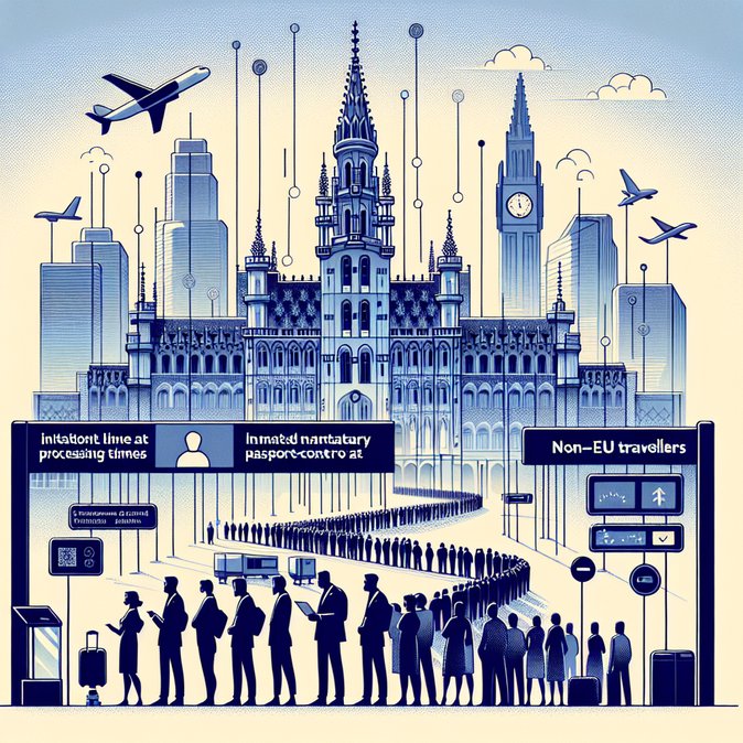 Industry warns Belgium to brace for queues as EU biometric border system scales up