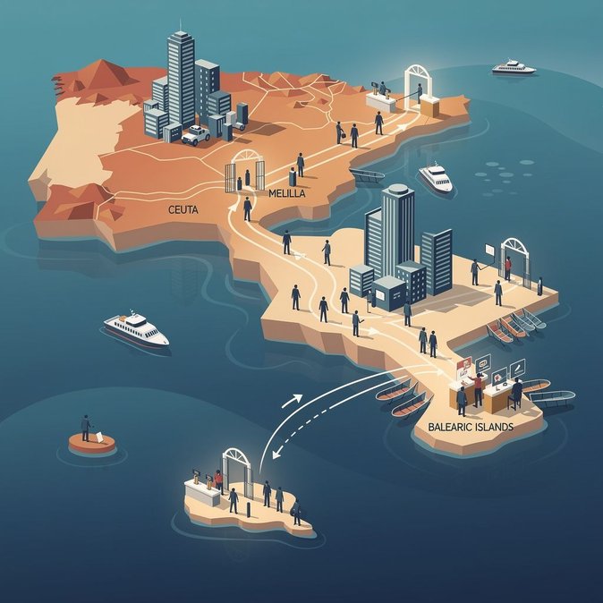 Government Sets Up Dedicated Migration Task-Forces for Ceuta, Melilla, Canaries and Balearics
