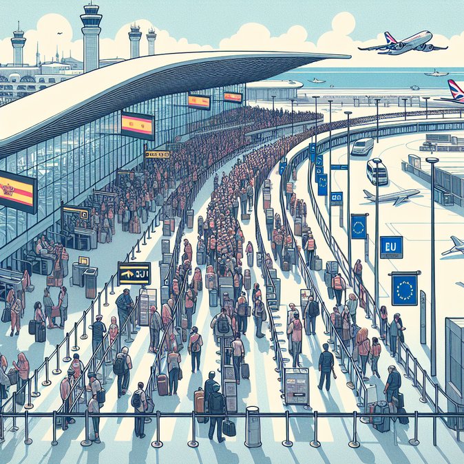 Spain to open Brit-only EES queues at four holiday airports