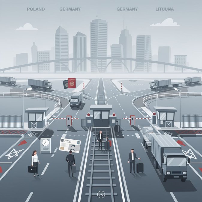 Polonia extiende los controles internos de Schengen con Alemania y Lituania hasta marzo de 2027