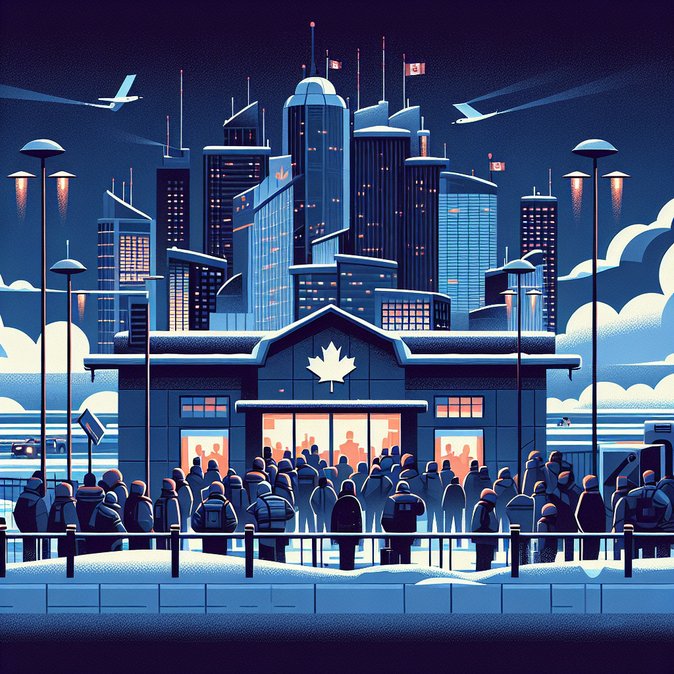 Nineteen Haitian Migrants Rescued After Dangerous Night Crossing Into Quebec