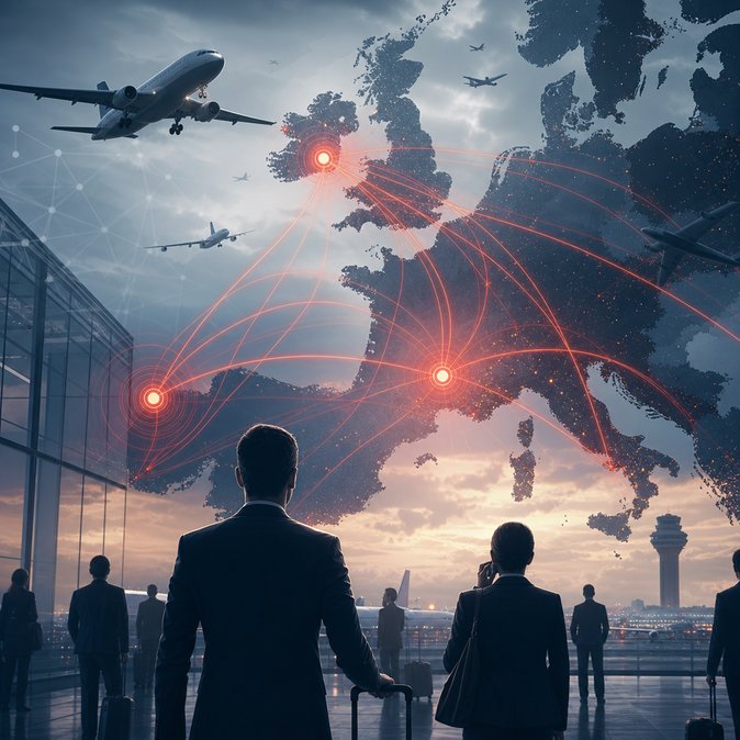 Europe-wide wave of 1,800 flight delays ripples into Ireland