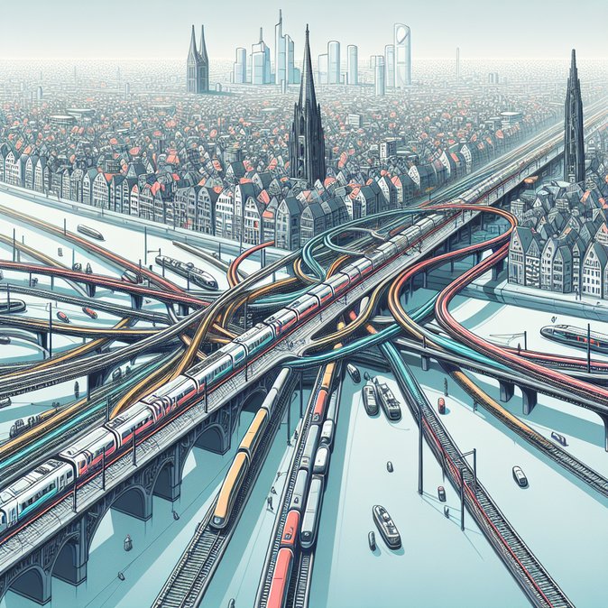 Overhead-line failure paralyses Cologne–Düsseldorf rail corridor, stranding 500 passengers